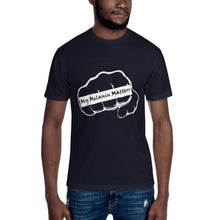 Load image into Gallery viewer, My Melanin Matters Logo - Unisex Crew Neck Tee