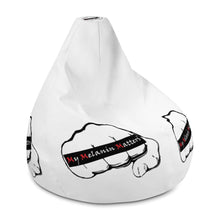 Load image into Gallery viewer, MY MELANIN MATTERS LOGO - Bean Bag Chair w/ filling