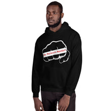 Load image into Gallery viewer, Unisex Hoodie - MY MELANIN MATTERS LOGO w/red letters