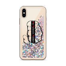 Load image into Gallery viewer, My Melanin Matters - Custom logo - Liquid Glitter Phone Case