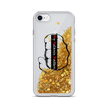 Load image into Gallery viewer, My Melanin Matters - Custom logo - Liquid Glitter Phone Case