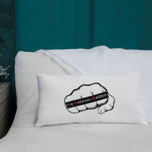 Load image into Gallery viewer, My Melanin Matters logo - Premium Pillow