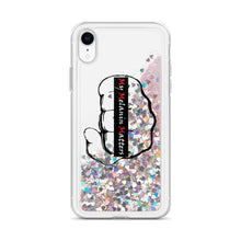 Load image into Gallery viewer, My Melanin Matters - Custom logo - Liquid Glitter Phone Case