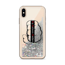 Load image into Gallery viewer, My Melanin Matters - Custom logo - Liquid Glitter Phone Case