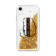 Load image into Gallery viewer, My Melanin Matters - Custom logo - Liquid Glitter Phone Case