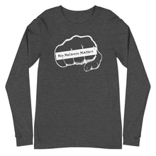 Load image into Gallery viewer, My Melanin Matters Logo - Unisex Long Sleeve Tee