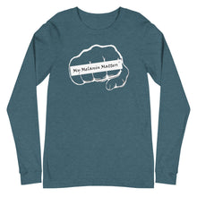 Load image into Gallery viewer, My Melanin Matters Logo - Unisex Long Sleeve Tee
