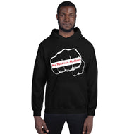 Unisex Hoodie - MY MELANIN MATTERS LOGO w/red letters