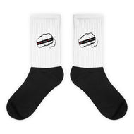 Custom My Melanin Matters logo - Socks