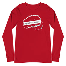 Load image into Gallery viewer, My Melanin Matters Logo - Unisex Long Sleeve Tee
